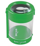 Smokus Focus MiddleMan Jar w/ LEDs & Magnification Green