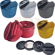 Grinder Anodized 4 Piece 73mm Paper Holder w/ashtray