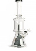 GEAR Premium 11.5" Tall Smoke Magnum Dual Chamber Beaker Tube