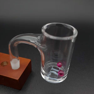 Heady - TRU Quartz - 10mm - 90 Degree - Male - Deep Dish