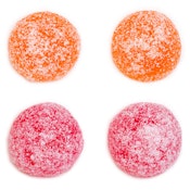 Mixed Sour Cherry and Peach 4 x 4.8g Live Resin Soft Chews