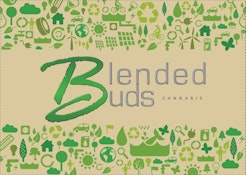 BLENDED BUDS GALINI GREEN TOTE BAG