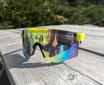 Lake City Sunglasses - Yellow w/Black Speckles