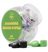 LIT - Silicone Hand Pipe Multiple Colors