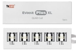 Yocan Evolve Plus XL Replacement Quad Quartz Coil $8
