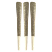 The Half Pack [3x0.5g Pre-Rolls] by BLKMKT