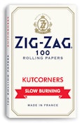ZIG ZAG Kutcorners Slow Burning - Regular (White)