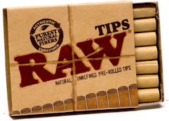 Pack of 21 Pre-Rolled Tips [Accessories] by RAW