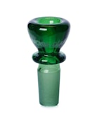 Hoss Glass 19mm Full Color Chunky Snapper Bowl - Green Clear
