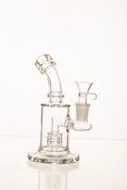 SC - Mini Cylindrical Rig W/ Ring Percolator