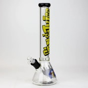 DEATH ROW-15.5" 7 mm Glass water bong by Infyniti Gin & Juice