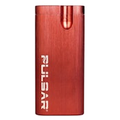 Dugout Pulsar Anodized Aluminum Smoke Stopper 4" (Red)