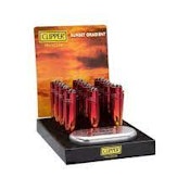 Sunset Gradient Metal Clipper Lighter