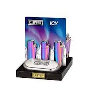 Icey Metal Clipper Lighter