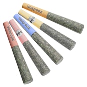 Taster Pack Crushable Infused Pre-Roll 5x0.5g Hash and Kief