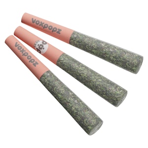 Vox Popz - Vox Popz Watermelon Punch 3 x 0.5g Crushable Infused Pre-Rolls