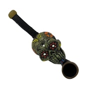 Handcrafted Pipes - Small - Sugar Skull