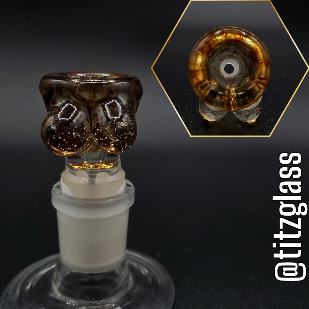 TITZ GLASS - #4- 18mm Honeycomb Main Image