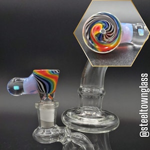 Steel Town Glass - Opal- Lilac Rainbow