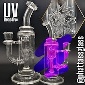 Phatt Ass Glass - Rigs - Lucy (UV pink) Incycler