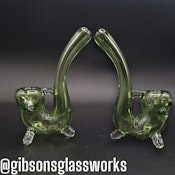 Giblock Dry Pipe - Green Stardust