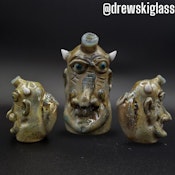 Drewski Glass - Demon Head Pocket Rig w/Gil Perk
