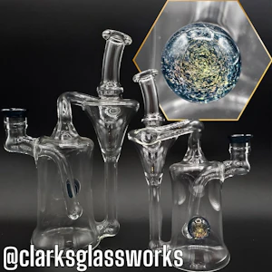 Clarks Glassworks - Blue Stardust
