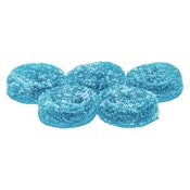 Blue Raz Indica Gummies 5 Pack Soft Chews- Platinum