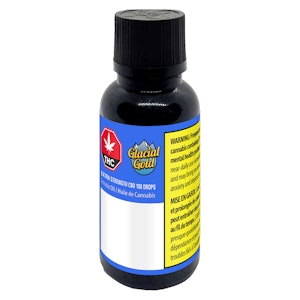Glacial Gold - Glacial Gold -Extra Strength CBD -100 Drops -30ml