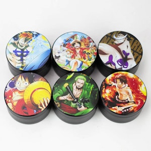 One Wholesale - 2" Metal Grinder with Comic Design 3 Layers