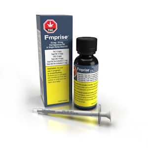  Emprise - 15 mg : 15 mg Full Spectrum Oil in Virgin Hemp Seed Oil - Emprise