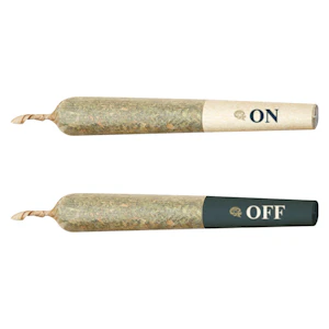 THINKER - THINKER - ON (Jack Herer) + OFF (Dos Z Dos) Variety Pack (12pk) 12x0.25g Pre-Rolls