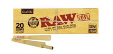 RAW Rolling Cones 70/30mm (20 Cones)