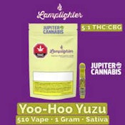 Lamplighter Yoo-hoo Yuzu CBG + THC 1.0 g Prefilled Vape Cartridge