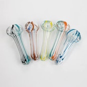 2.5" Assorted design Soft glass hand pipe