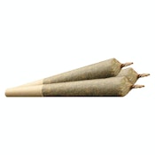 WeedMe Black Mountain Side PreRolls - 3x 0.5g