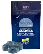 Monjour Gummies - CBN Bedtime Blueberry Lemon 4 pcs