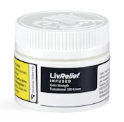 Extra Strength Transdermal CBD Cream [50ml Topical] by LIVRELIEF*