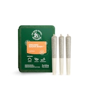 TGOD - Organic Sugar Bush - 3x0.5g Pre-rolls