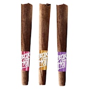 Boxhot - A Trifecta of Half Gram Blunt Smoking Power Infused Blunts 3x0.5g