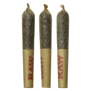 Dab Bods - Baja Banana Disti Infused Joints 3x0.5g Distillates