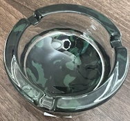 123  Ashtray - Glass Camo