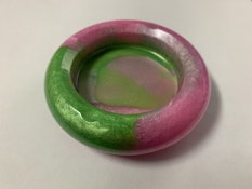 Small Rolling Tray Pink/Green