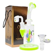 8.5" Cannatonik Waterpipe & Dabrig