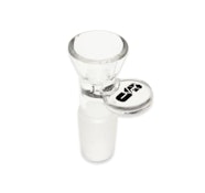 Shatter'd Glass 19mm Paddle Bowl - Clear