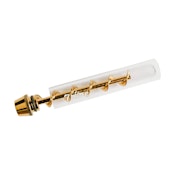 The Twisty Five Chambered Glass Blunt
