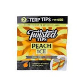 Twisted Terps Tips - Peach Ice 2pk