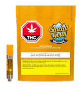 Glacial Gold CBD 3:1 Fuzzy Mango 1.0 g Prefilled Vape Cartridge