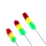 10" Water Pipe Cleaning Brushes tri-colour