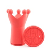 Cruz Culture - Heat Changing Crown Silicone Dab Holder - Red